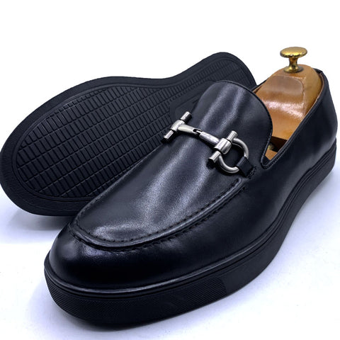 SR classic leather black soles | Black