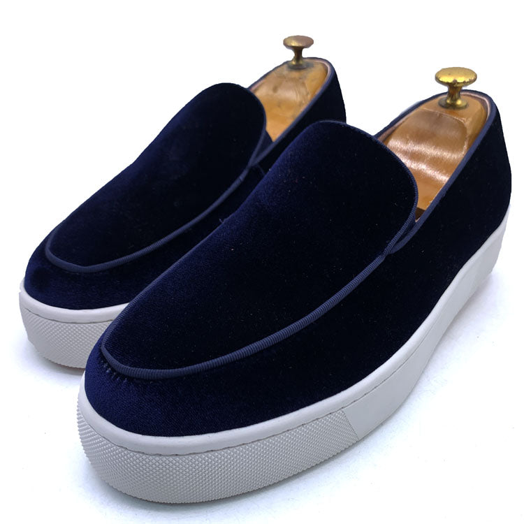 LB suede easy black soles | Navy blue