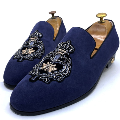 GC Imperial suede exotic Shoe | Blue