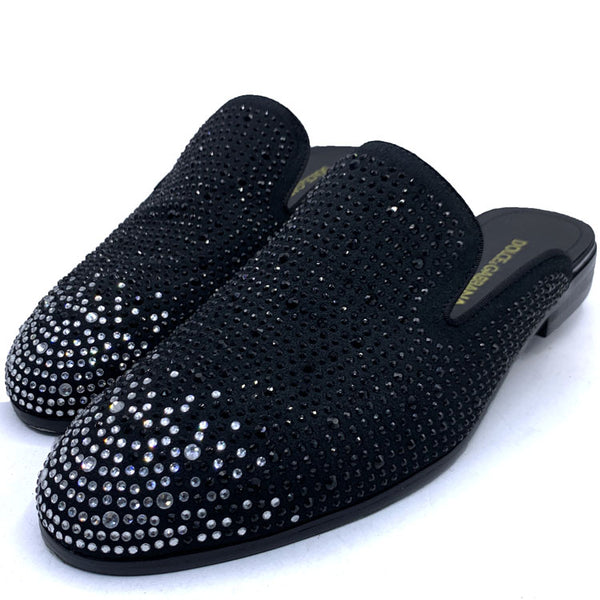 DG studded suede Mules | Black