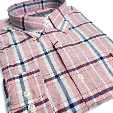 PRL two toned check Shirt | Pink