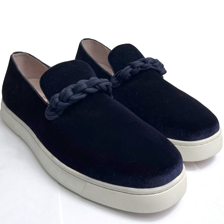 LB Suede white soles | Navy Blue