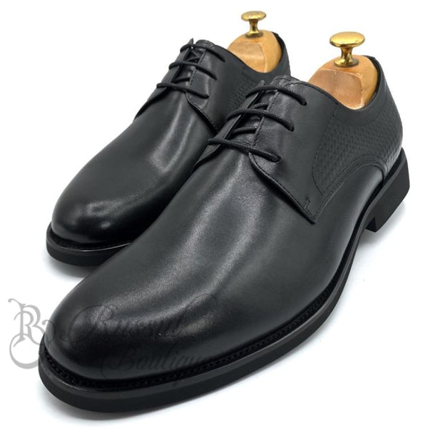 Clarks Leather Lace Up | Black Oxford