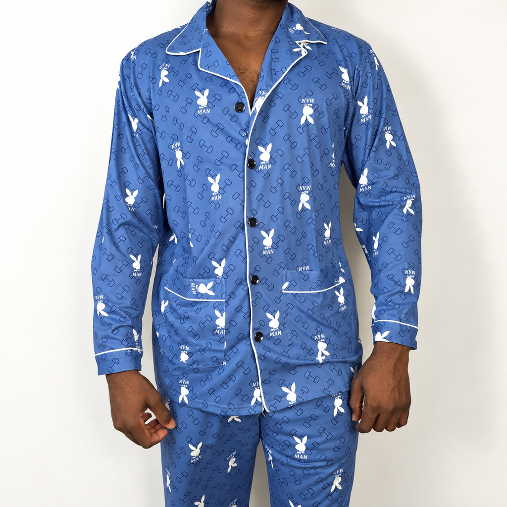 PB Men's pyjamas set | Blue