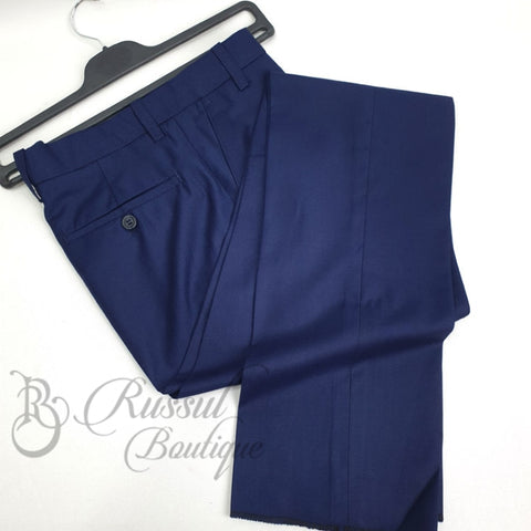 Navy Blue Mens Formal Trouser