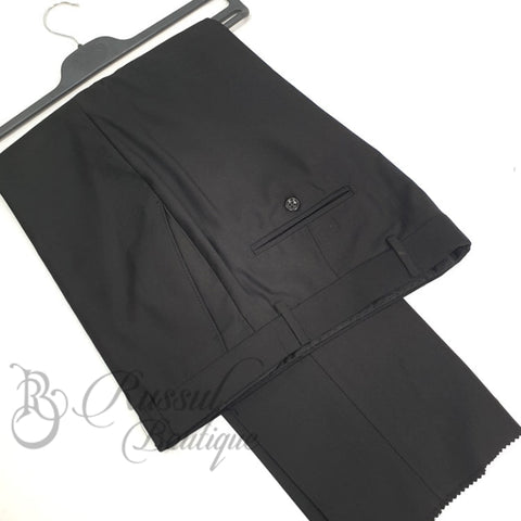Premium Mens Dress Trouser | Black