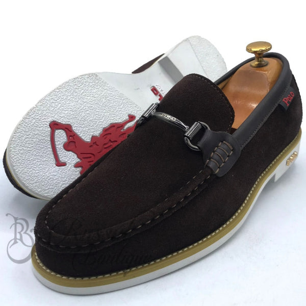 Prl Easy Suede Loafers | Brown Shoes