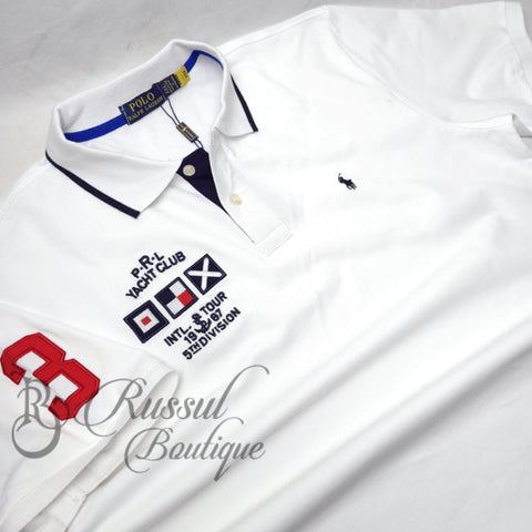 PRL YT Club polo shirt White