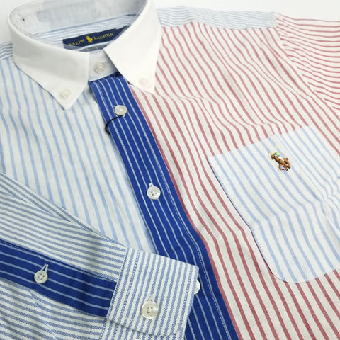 PRL designer two toned Shirt | White Collar