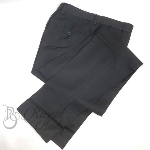 Black Mens Office Trouser