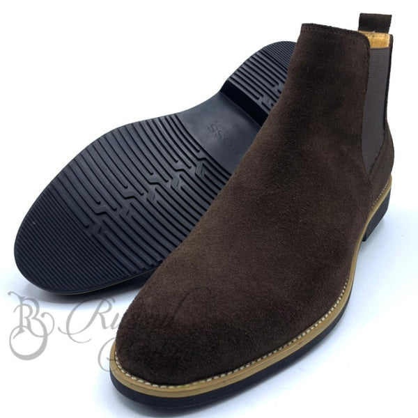 Bs Suede Chelsea Boots | Brown Boots