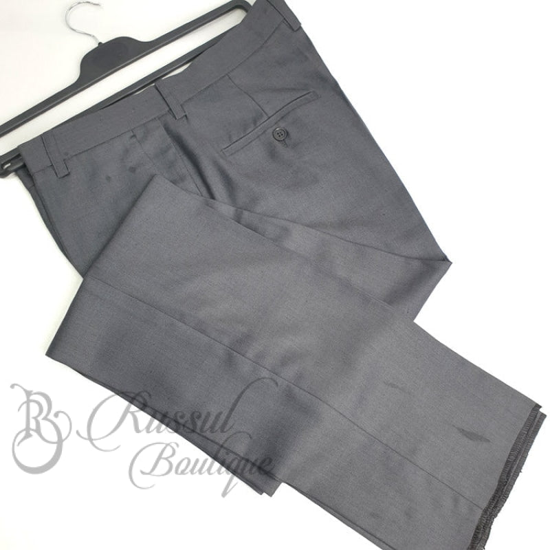 Grey Mens Formal Trouser