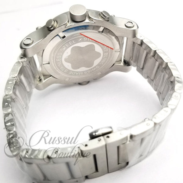 Mb 3-Way Chronograph Bracelet Watch | Silver Watch