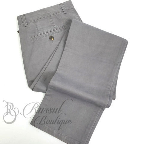 Mens Chinos Trouser | Light Grey