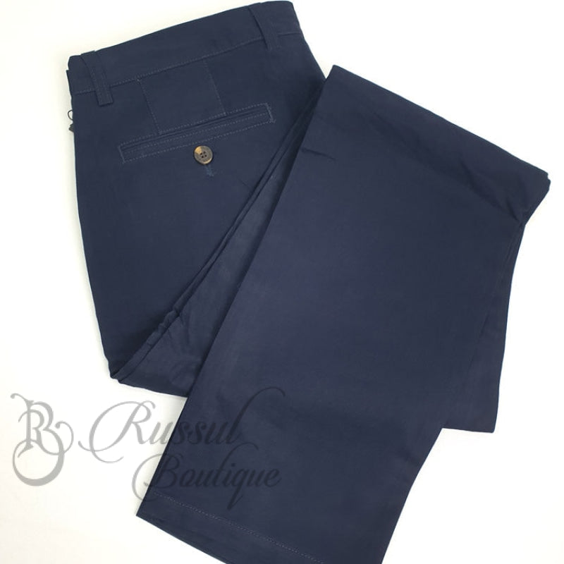 Mens Chinos Trouser | Navy Blue