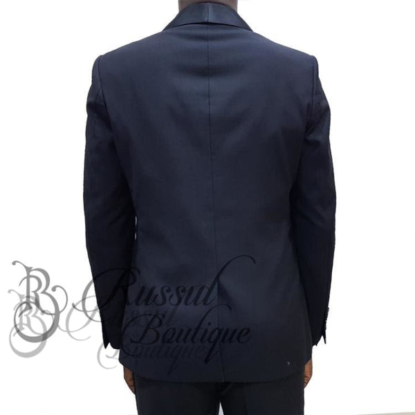 Mens Tuxedo With Single Button |Black