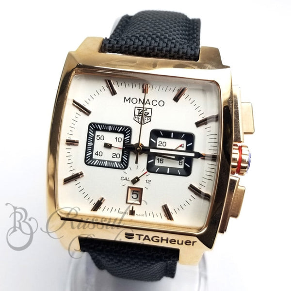 Mnc Chronograph Mens Leather Watch | Rosegold Watch
