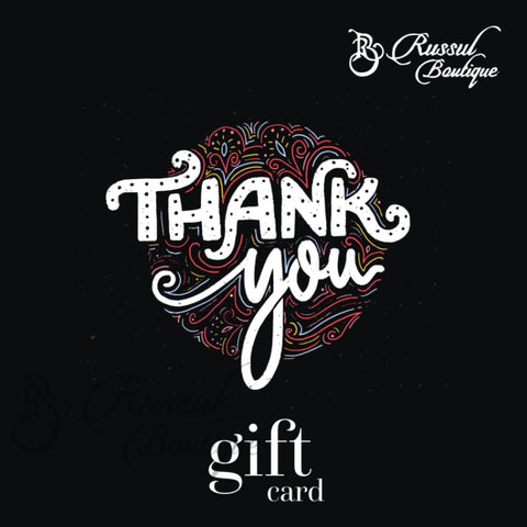 Thank You Gift Card