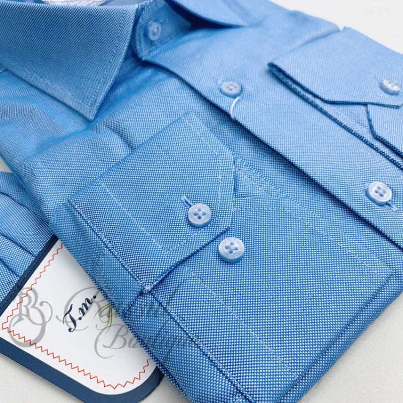 Tm Martin Mens Premium Shirt | Blue Shirts