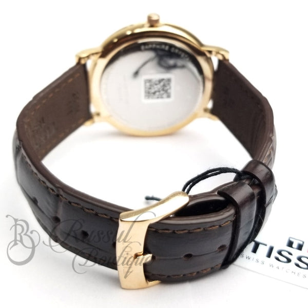 Tst Leather Watch For Men | Rosegold Watch